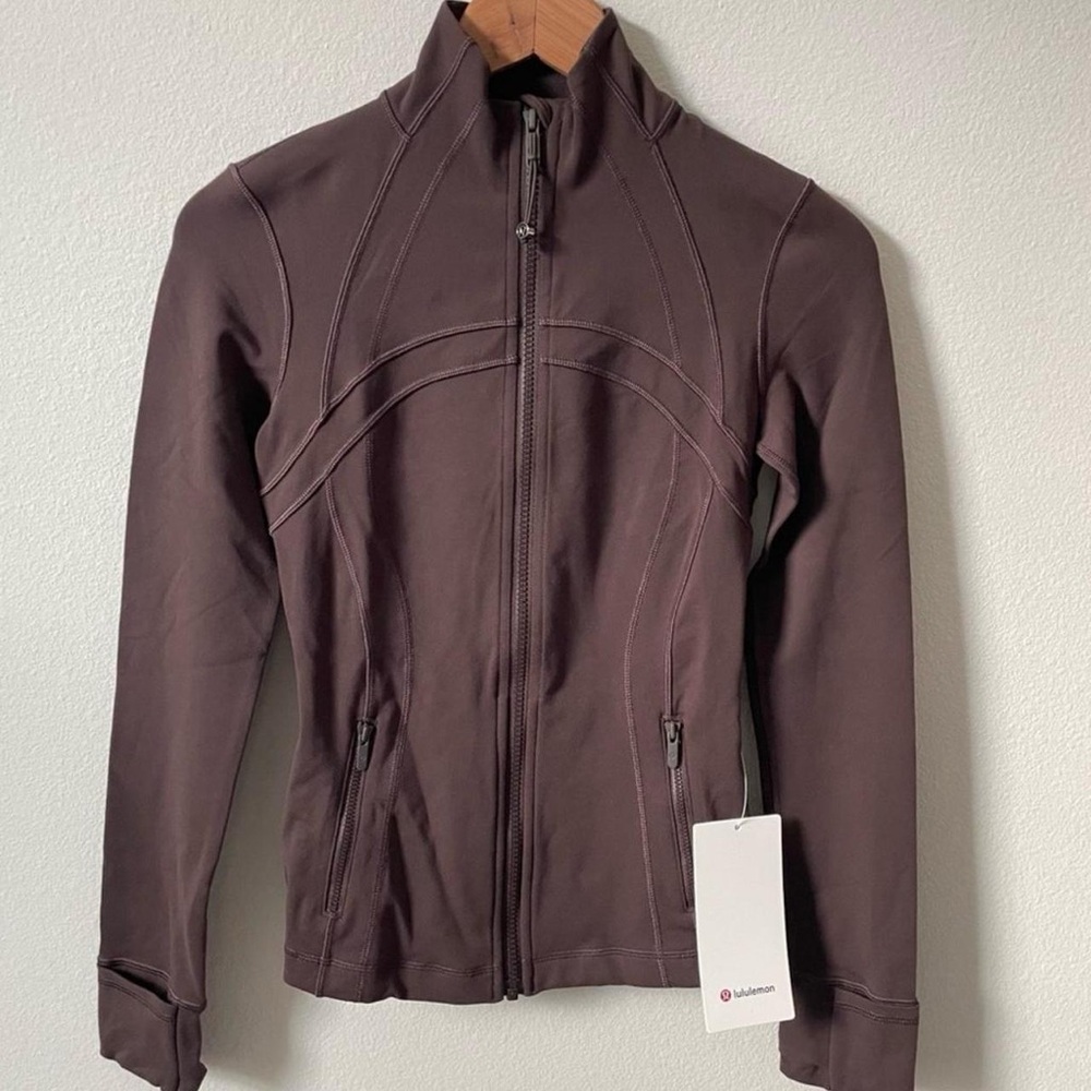 Lululemon Brown Define Zip Up Jacket